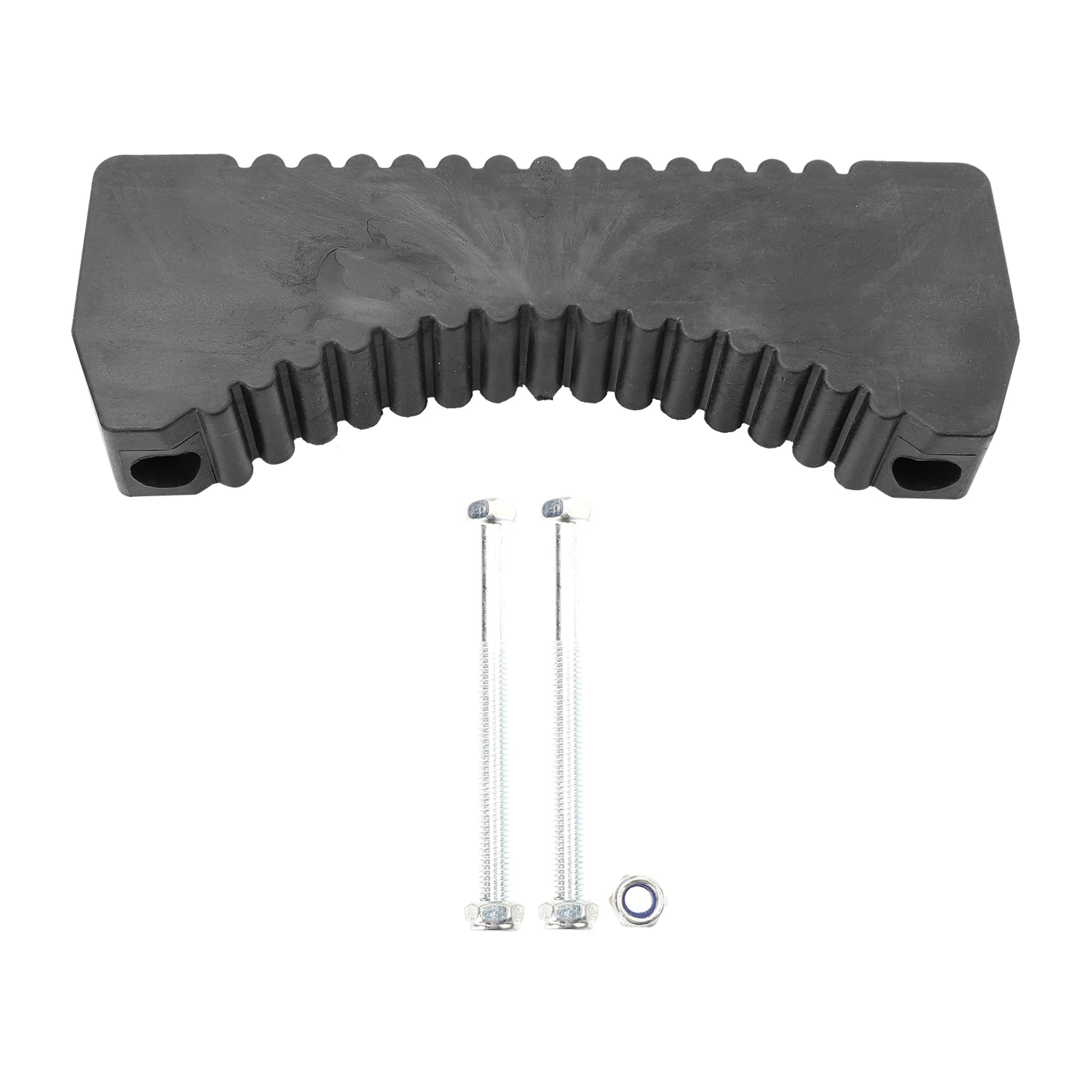 1Set Ladder Pole Fixing Protector Rubber Non-Slip Mat Arc Design Stabilizer Ladder Accessories Clamp Pole Attachment