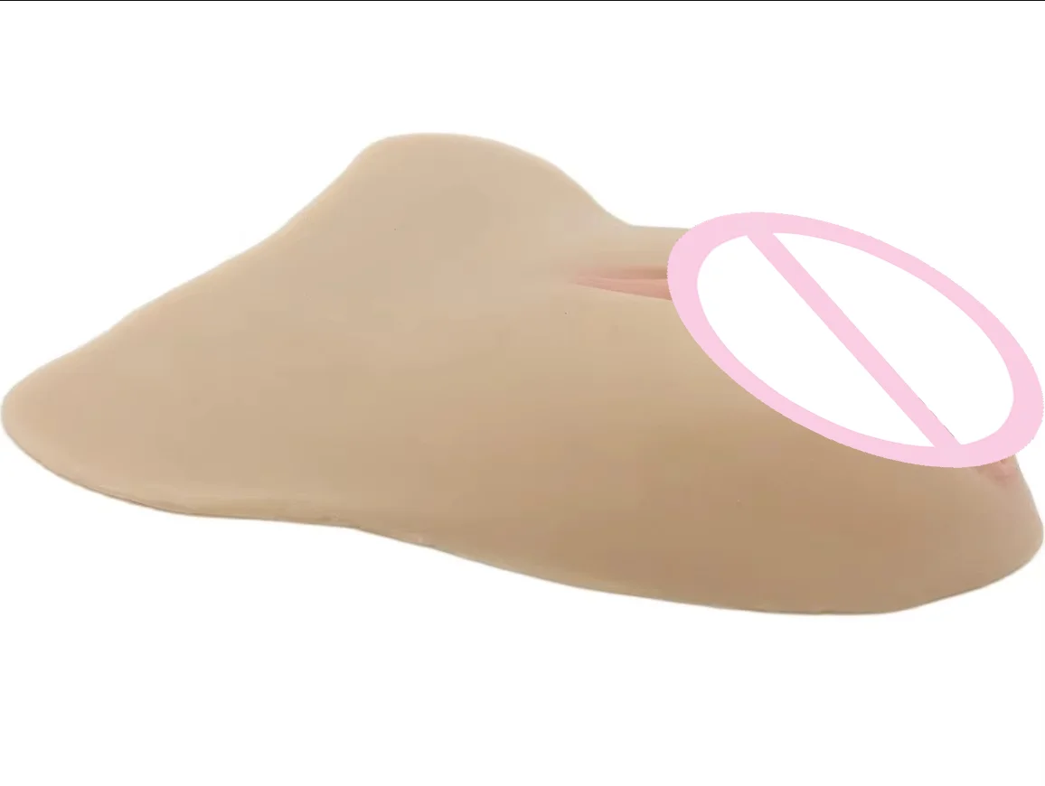 Fake Pussy Camel Toe Panty Insert Pads Silicone Vagina Sissy Drag Queen Crossdressing Hiding Gaff Simulation Labias