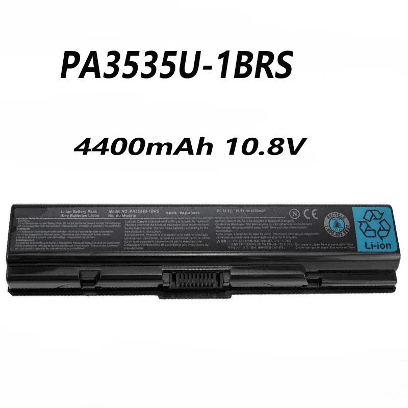 PA3535U-1BRS PA3534U-1BRS PABAS098 10.8V 4400mAh Laptop  Battery For Toshiba Satellite A200 A210 A300 A350 L300 L500 L505