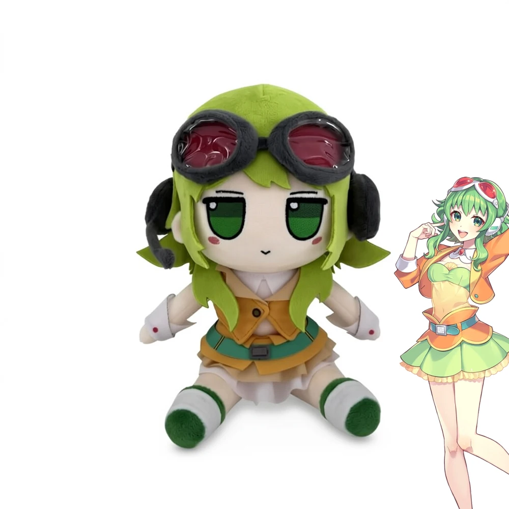 Image of Anime Megpoid GUMI Cosplay-Puppe Niedliche Cartoon-Plüschpuppe Raumdekoration Sammlerstück Geschenk