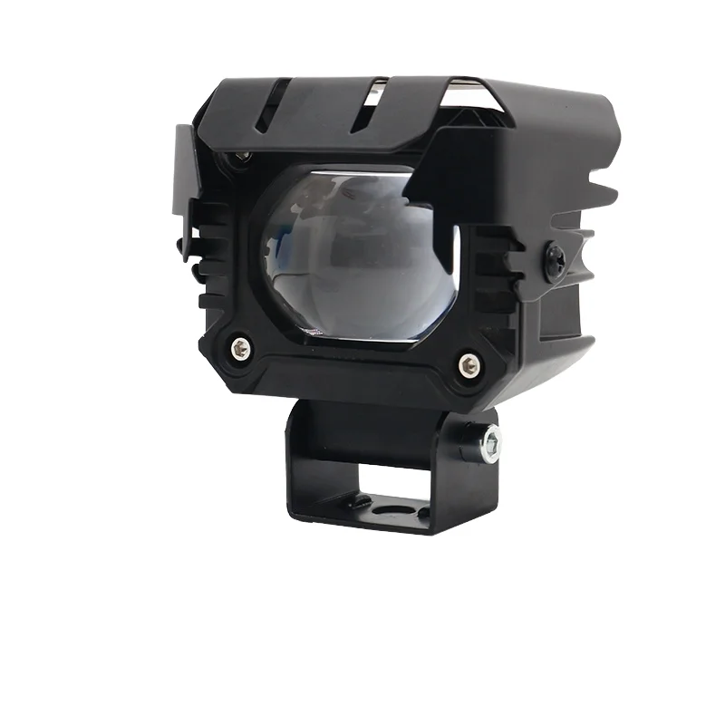 Kejie Motor143-BT Cross-Border Yellow White Far Light Modified Work LED Front Spotlight External Motorcycle Lighting Systems
