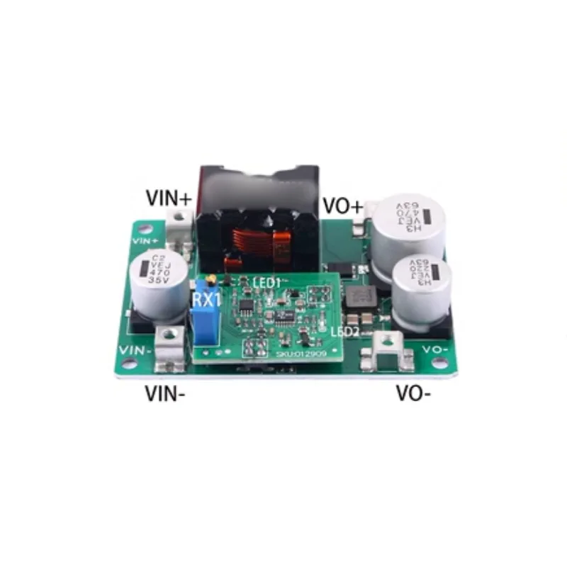 

DC-DCBoost Power Module750WHigh Power Adjustable Inverter Board Input5-32V/18AOutput12-52V