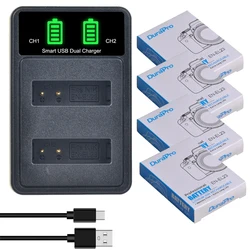 DuraPro 1850mah EN-EL23 ENEL23 EN EL23 Battery +LED Dual Charger For Nikon COOLPIX P900 P900s P610 P610s P600 B700 S810c Camera