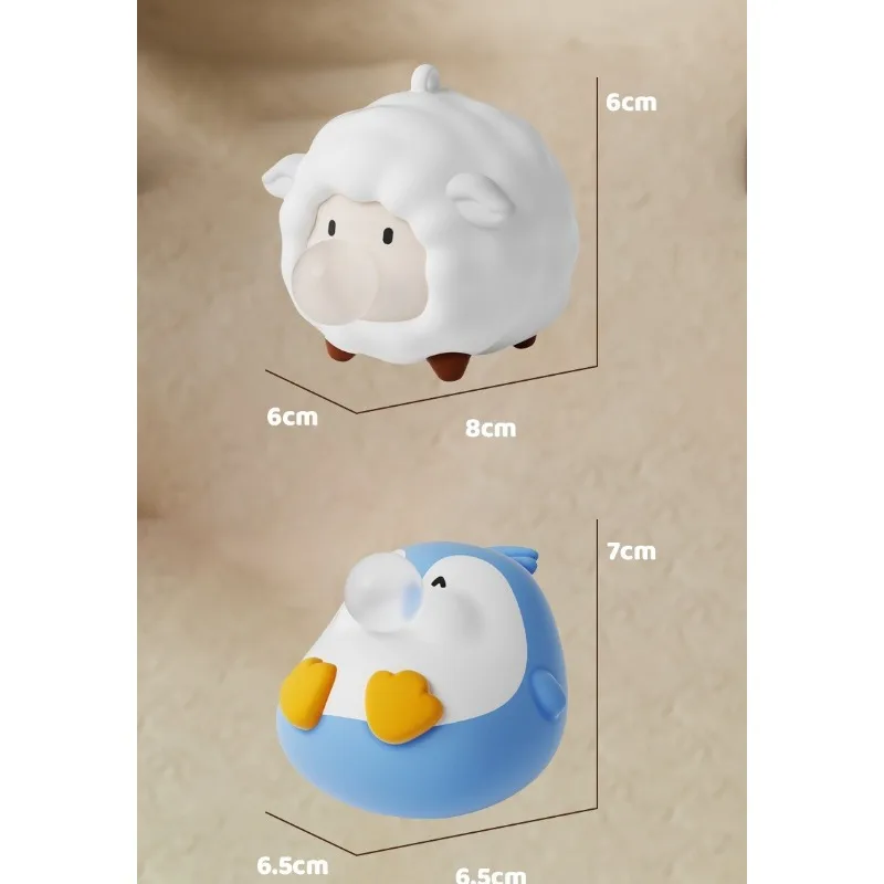 Creatieve stressverlichter met langzame rebound Leuk loslatingspeelgoed voor het knijpen van spelen Bellenblazen Ornamenten Geschenken