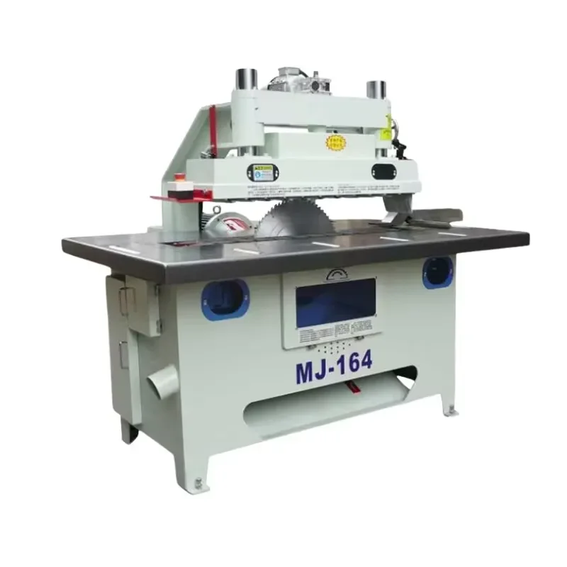 for MJ163 380V Aluminium Blade Rip Saw New Condition Woodworking Motor Powered Straight Line Rip Saw