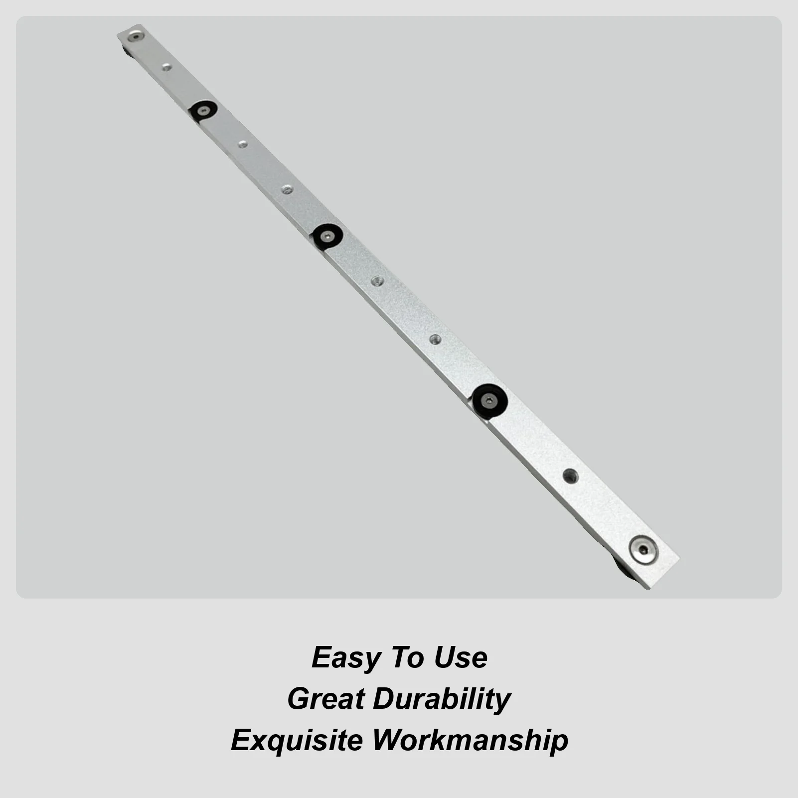 

Miter Bars For Table Saw Miter Slot Runner Slider Bars 450Mm Accurate Aluminum Alloy Tools For Project Construction Craft