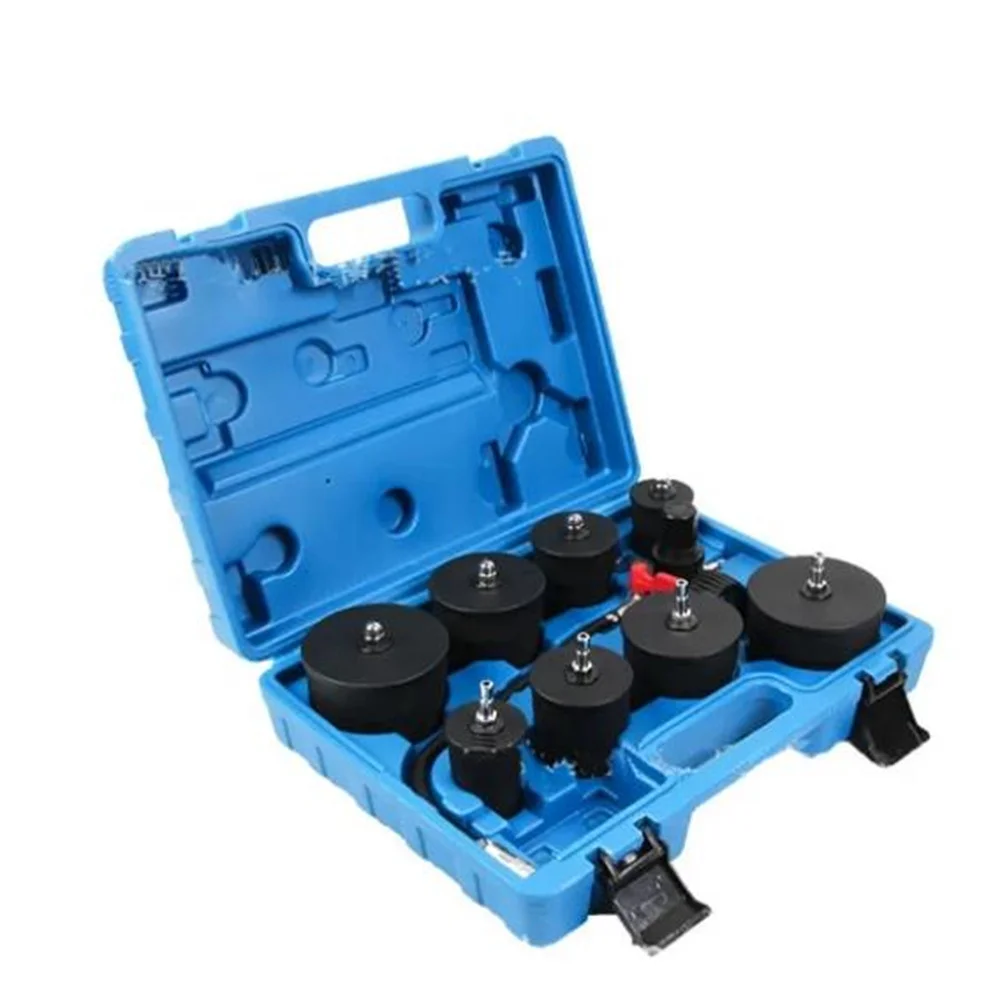 NEW 9 Piece Turbocharger System Leak Tester Sheet Metal Repair Pulley System Detector Auto Maintenance Tool