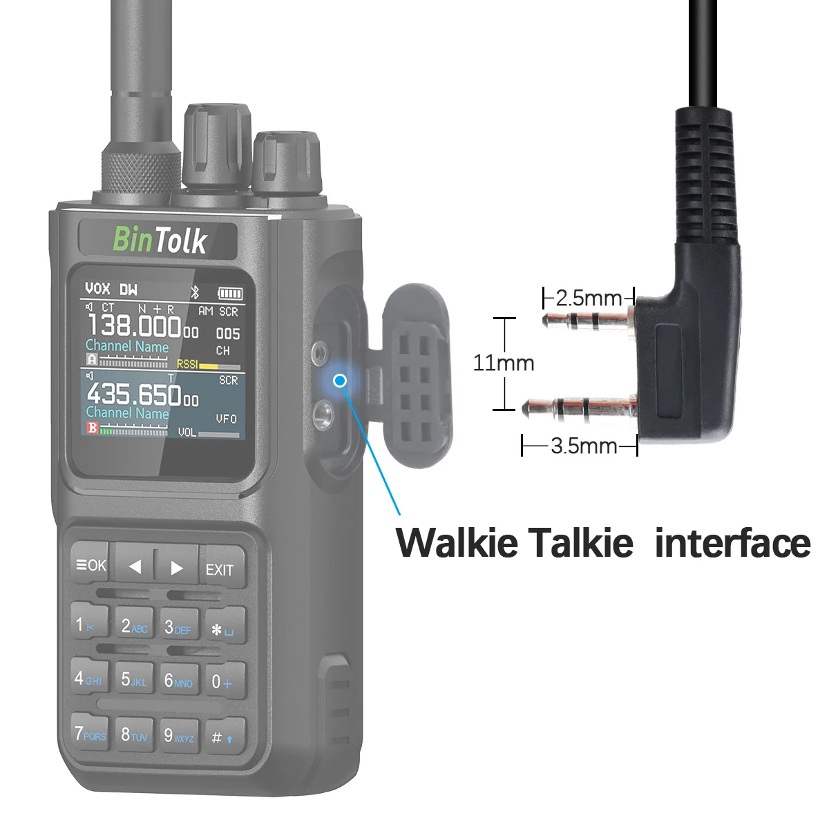 USB Programming Cable  for Iradio UV-88 BinTolk BT-8000 BT-8200 TC-318 Baofeng UV-32 UV-21 PRO Walkie Talkie Radio