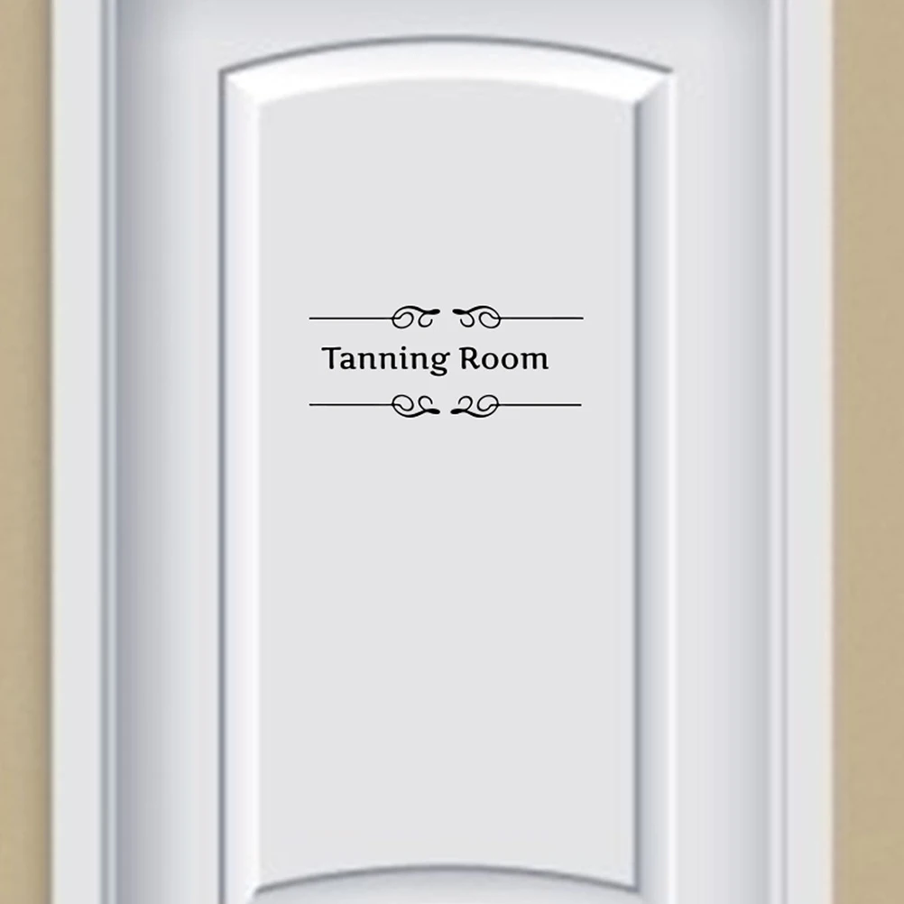 

6 pcs Door Signs Adhesive Toilet Stickers PVC Decor Accessories Bathroom Wall Decals Woman Man Waterproof Removable