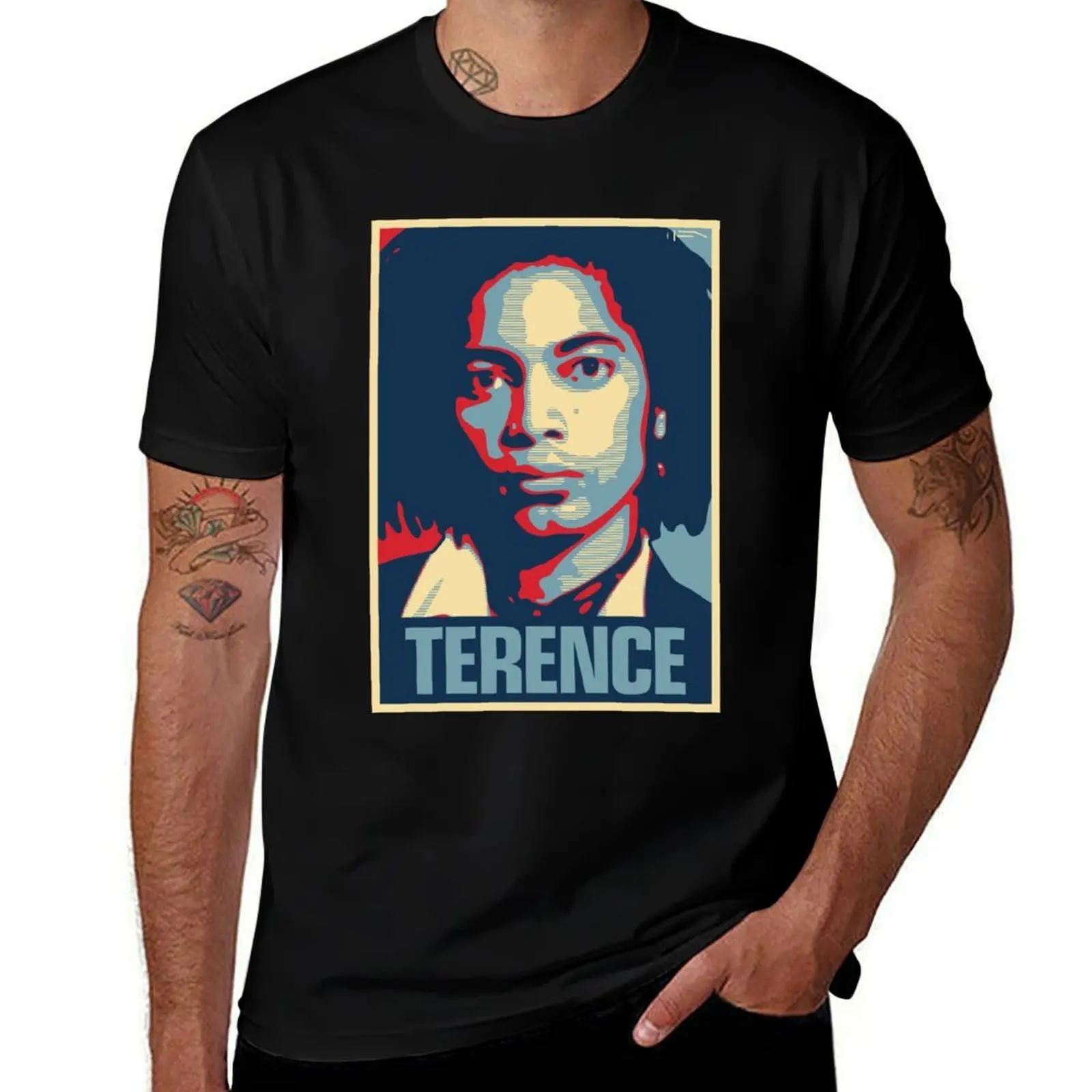 

Terence T-Shirt boys whites croswit shirt man animal prinfor boys Blouse t shirts for men graphic