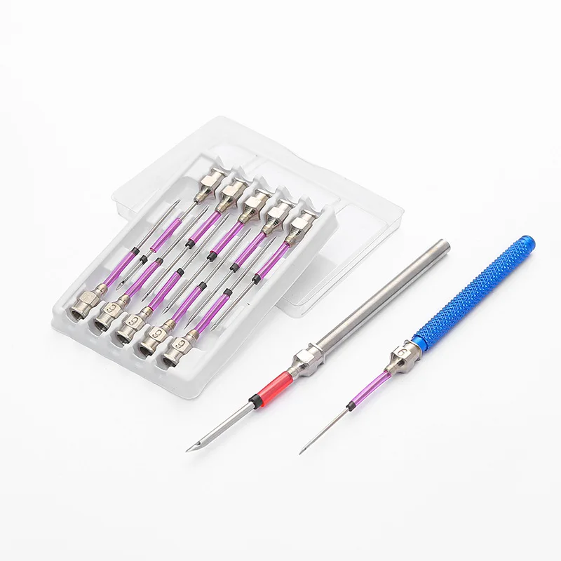 

Poke Pen Household Multi-Specification Changeable Head Embroidery Punch Needle Cross Stitch Tool Knitting DIY Sewing Accessories