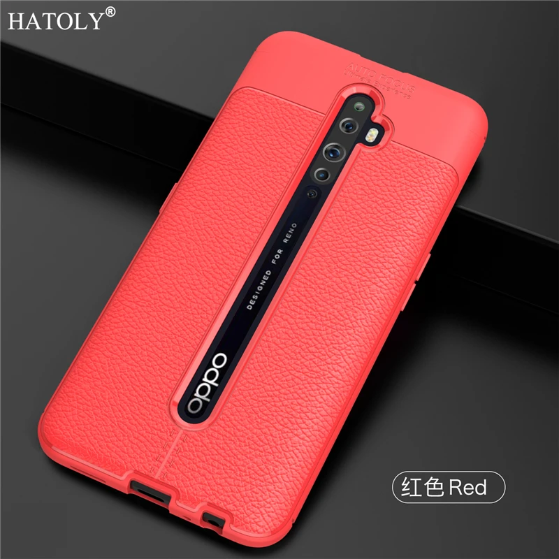 Silklike Cover Per Oppo Reno 2 – Custodia Sottile Con Piastra Magnetica Per Supporto Auto