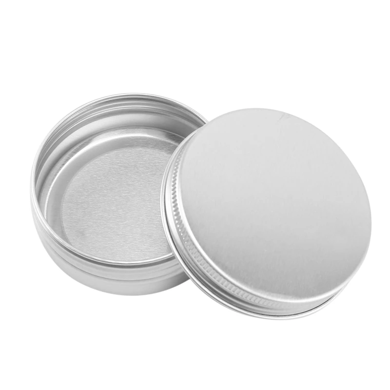 12X50Ml Aluminium Make-Up Potten 50Ml Inhoud Lege Kleine Cosmetische/Kaars/Kruidenpotten Blikken Potten