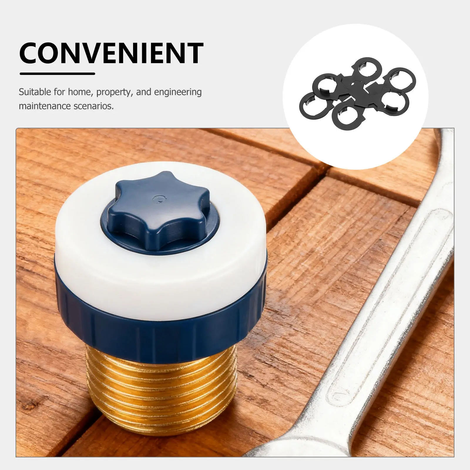 3Pcs Valve Cartridge Cover Remover Professional Tap Cartridge Spanner for Quick Precise Installation Removal Kitchen Bathroom