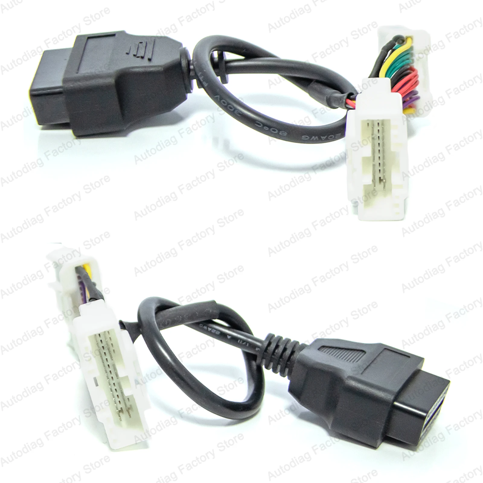 OBD-Adapter für Tesla 12/20/26-polig auf OBDII für Tesla Model X/S/3/Y OBD2-Diagnosekabel OBD-Anschlusskabel für X431 Scanner – Detail 5