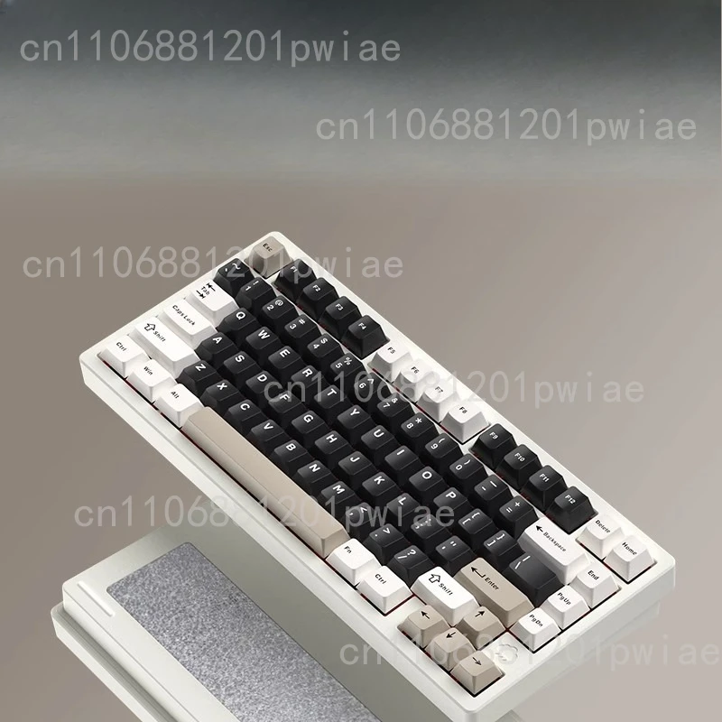 لوحة المفاتيح الميكانيكية الألومنيوم توتو الكمبيوتر اللاسلكية بلوتوث