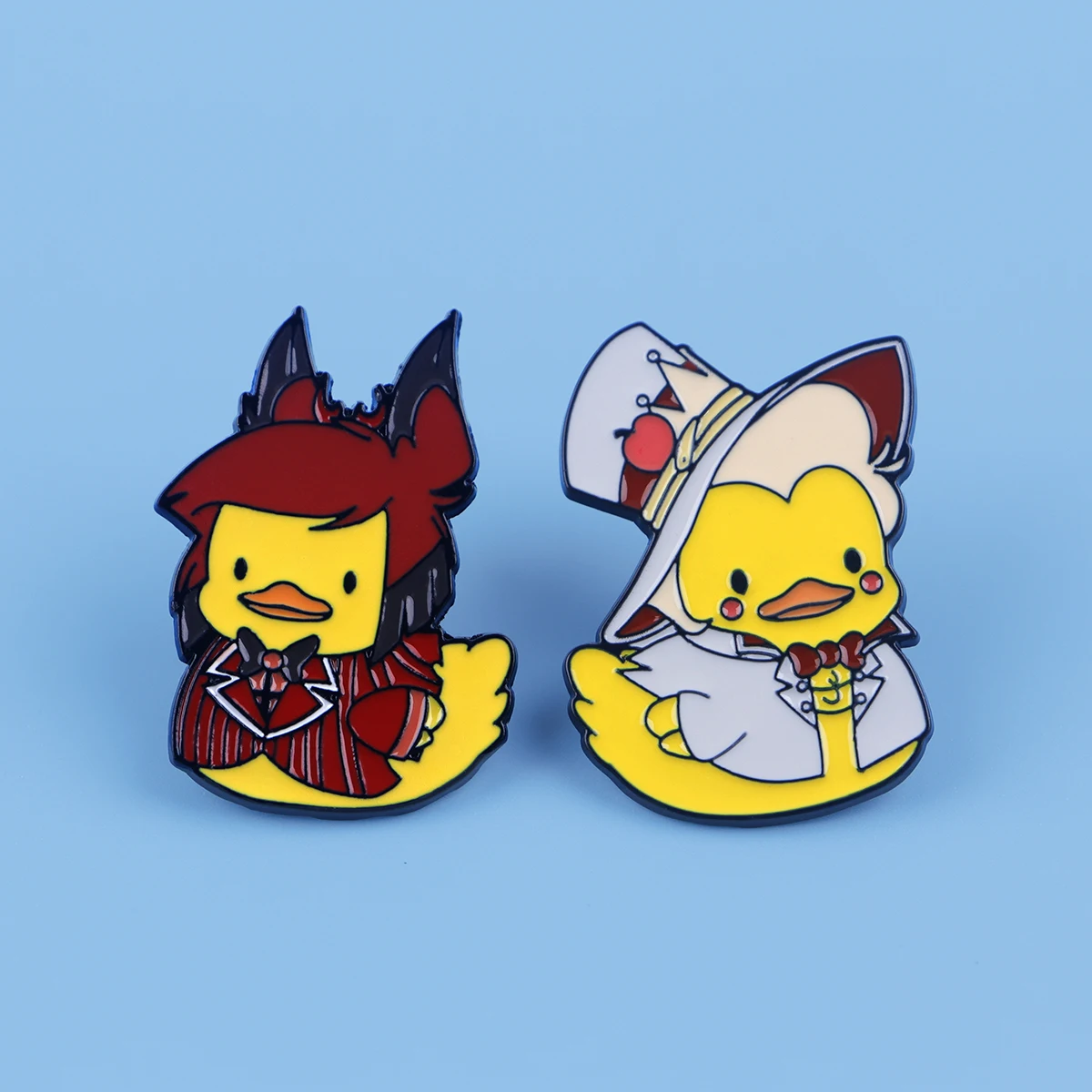 Cartoon Ente Emaille Pins Nette Broschen Für Frauen Kleidung Rucksack Revers Abzeichen Mode Metall Schmuck Zubehör Geschenke Freunde – Detail 6