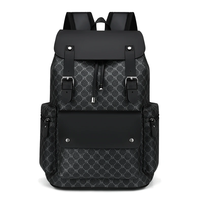 Floral Print Backpack Men Luxury Brand Design Men's Backpack High Capacity Travel Backpack Fashion Laptop Bags Schoolbag 백팩
