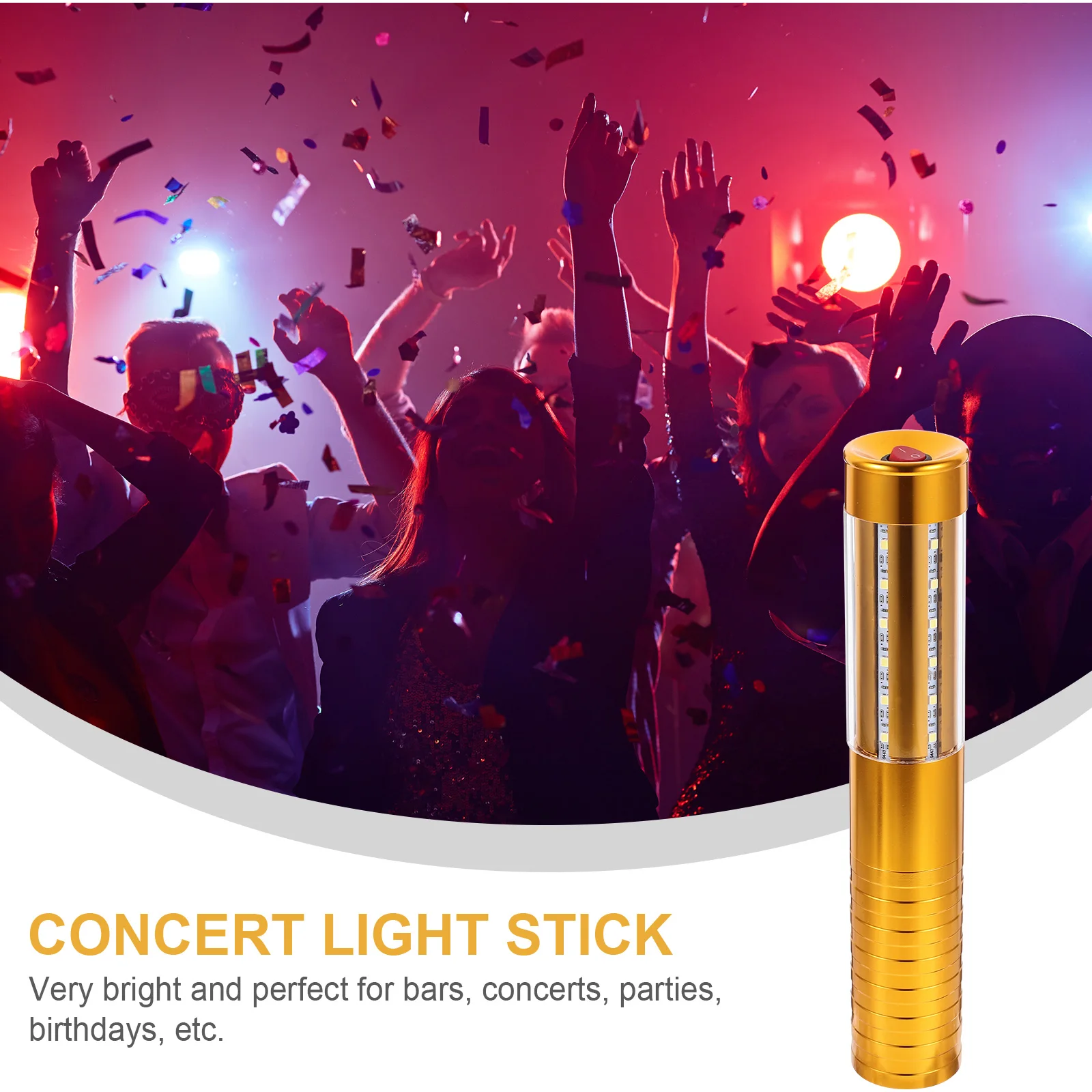

1 set Flashing Glow Stick Led Fluorescent Light For Camping Hiking Wedding Party Nightclub Bar Stage Concert Event Festival