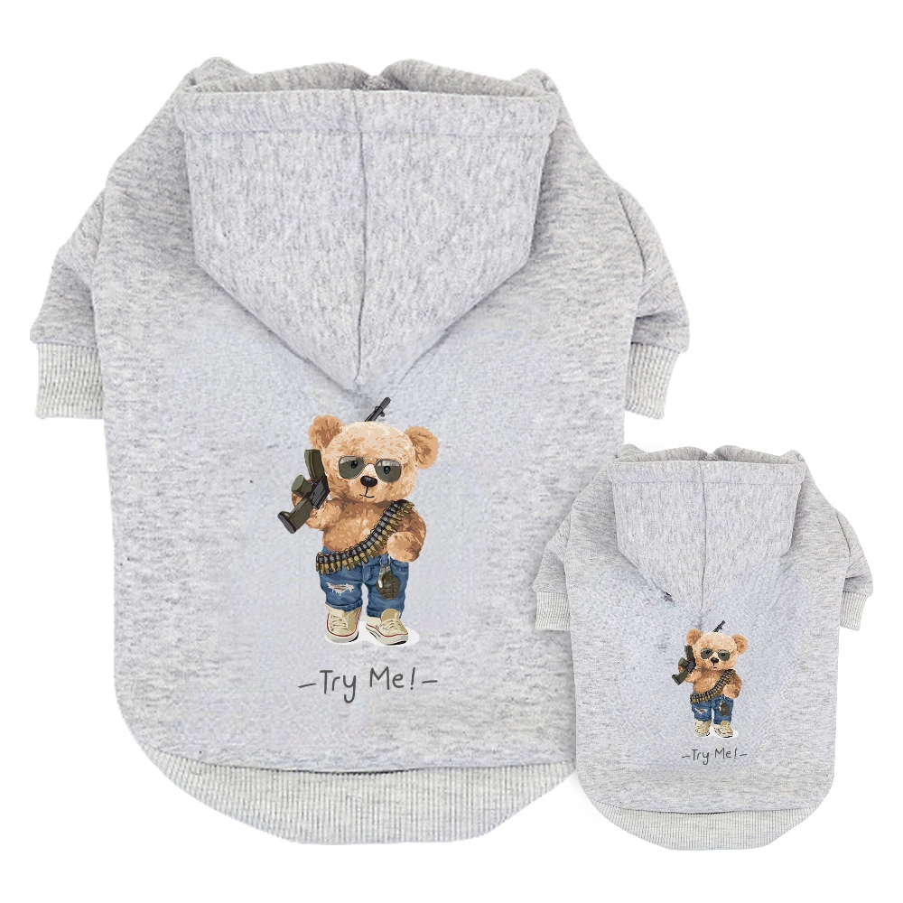 Dog Hoodies Large Dog Clothes Personalized Pet  Clothing French Bulldog Clothes for Small Medium