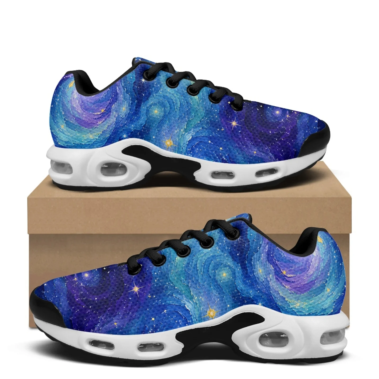 PENSTROLL Starry Night Air Cus - Air Cushion Jogger Shoes Men review and price