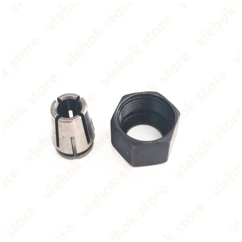 Iron Chuck Cap Nut Part Collet 6mm Cone Replace for 193012-1 763645-2 GD0800C GD0810C GD0811 Power Tool Accessories Tools