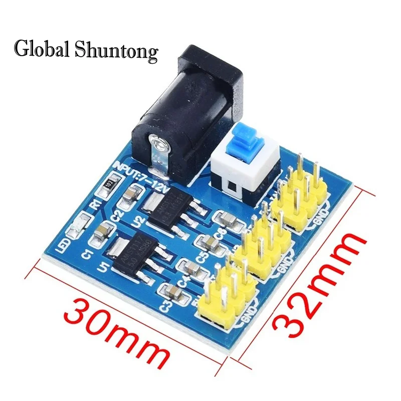 10 stücke DC-DC 12V Zu 3,3 V 5V Buck Step down Power Supply Module Für Arduino