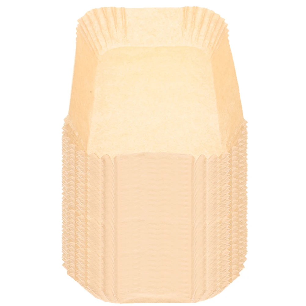 

50 Pcs Fryer Paper Liner Air Fryer Liner Non Stick Grease Proof Baking Tray Mat Food Wrapping Cushion Pad