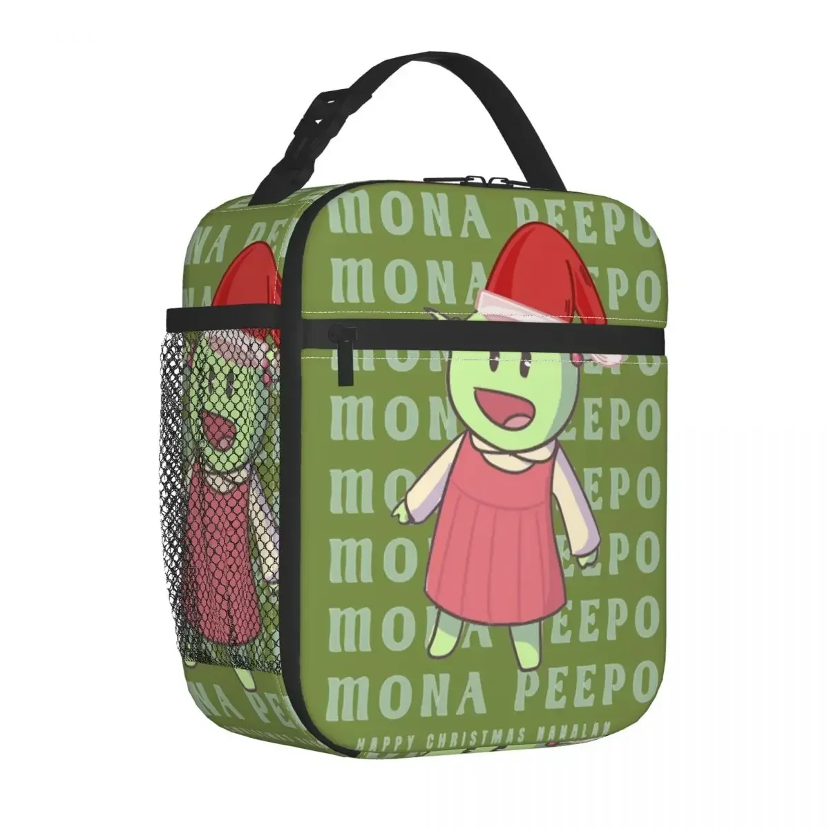 Cute Nanalan Insulated Lunch Bag High Capacity Reusable Cooler Bag Tote Lunch Box Office Travel Food Handbags