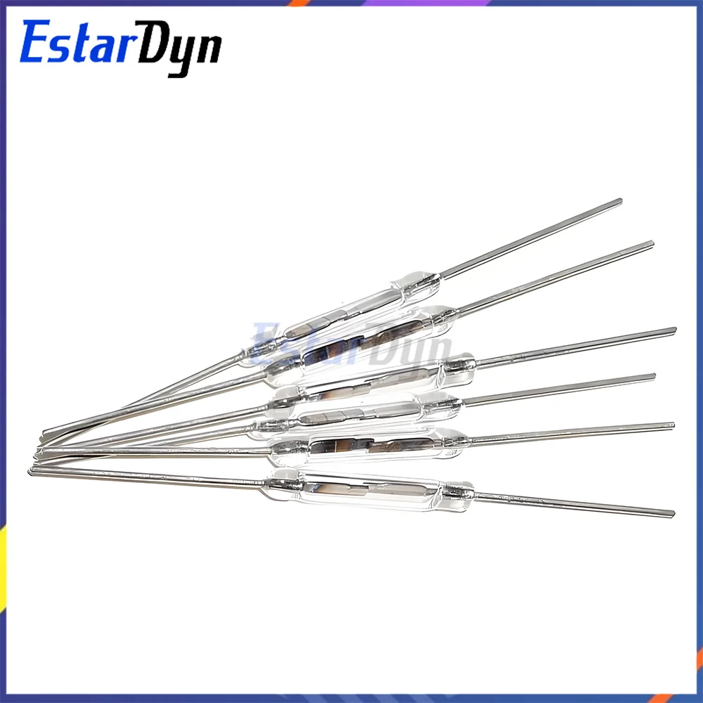 10 قطعة Y213 N/O ريد التبديل المغناطيسي التبديل 2*14 مللي متر عادة مفتوحة المغناطيسي التعريفي التبديل #2