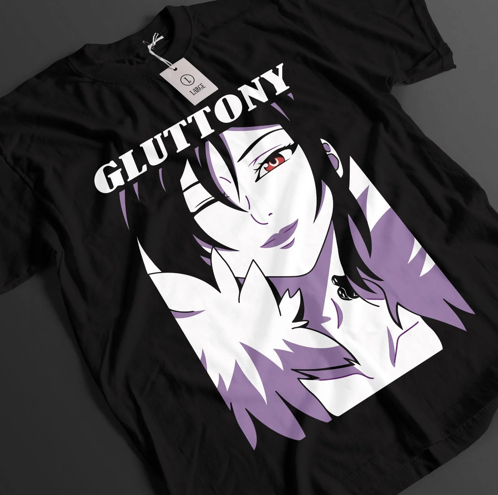 Seven Deadly Sins Shirt Merlin Tshirt Meliodas T-Shirt Ban Top Anime Unisex Tee