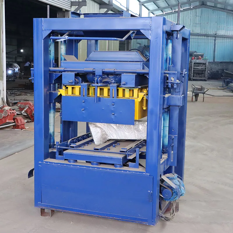 Semi Automatic Concrete Hollow Block Making Machine With Best Price