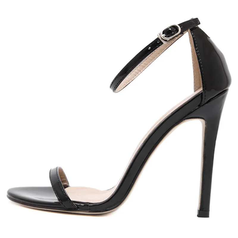 Women High Heel Shoes 2025 Summer Open Toe Sandals Sexy PU Leather Candy Color Pumps Women\'s Banquet Thin Heeled Shoes WSH3250