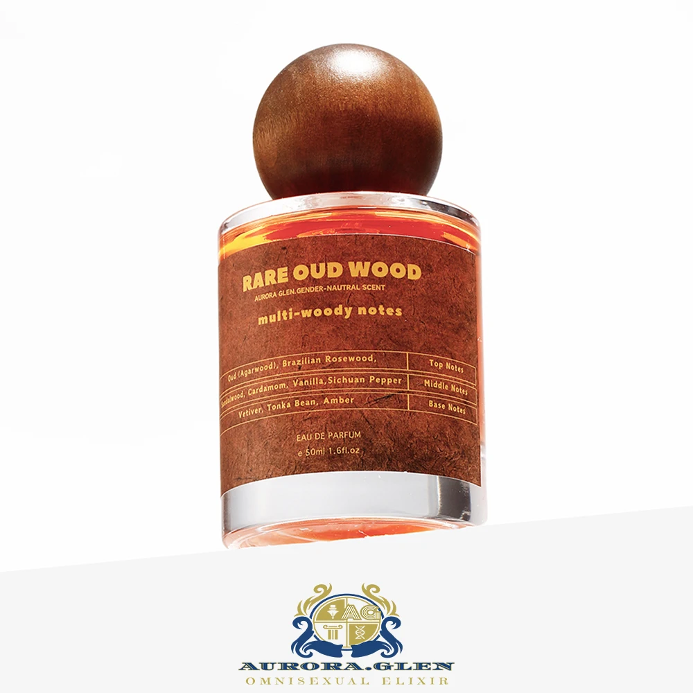 RARE OUD WOOD Perfume unisex Fragancia multimadody con Oud, sándalo, vainilla EDP de larga duración para mujeres y hombres Uso 50 ml
