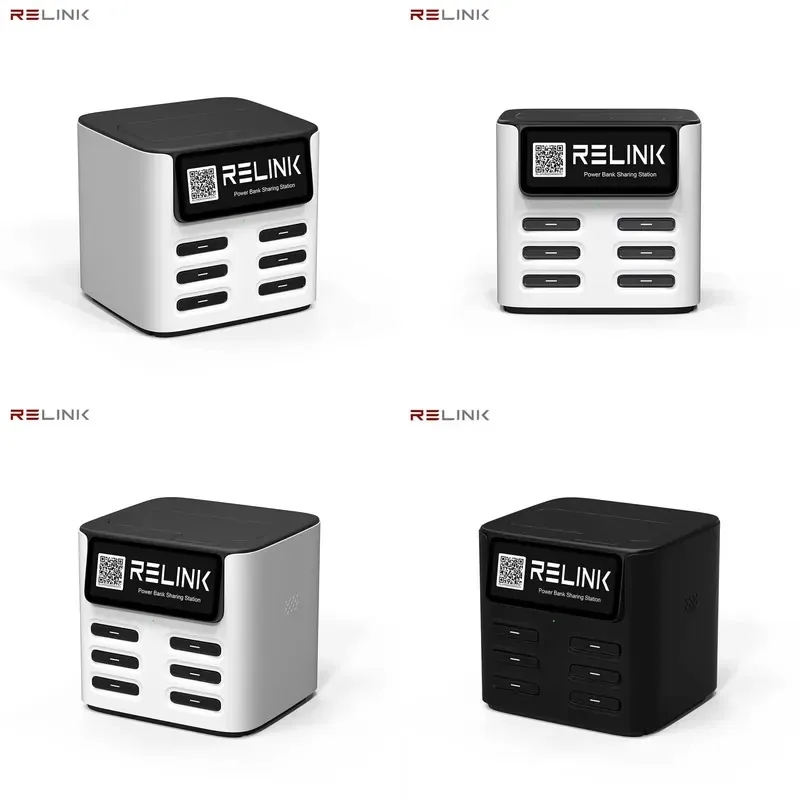 Hot Sale 40W 6 Slots Shared Power Bank Rental Charging Station Mobile Phone Charging Kiosk Custom Logo Color for