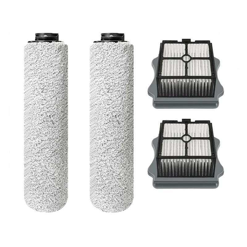 For TINECO IFloor 3 / Floor One S3 Cordless Wet Dry Floor Washer Handheld Vacuum Soft Roller Brush Hepa Filter Parts