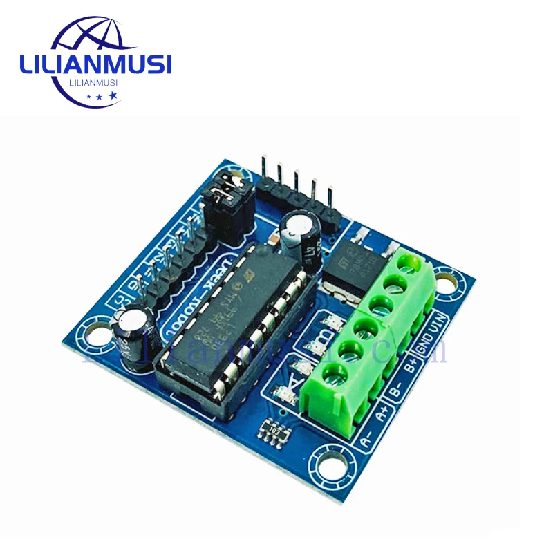 

L293D MINI 4CH 4 Channel Motor Drive Shield L293 Expansion Board Module Compatible with Mega / Diecimila / Duemilanove DC4.5-25V