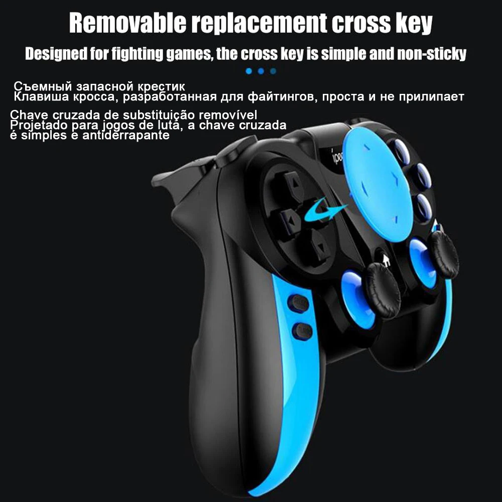 2.4G Wireless BT Gamepad Mobile Phone Trigger Game Controller Joystick For Android iOS PC Phone TV Box PS3 Console