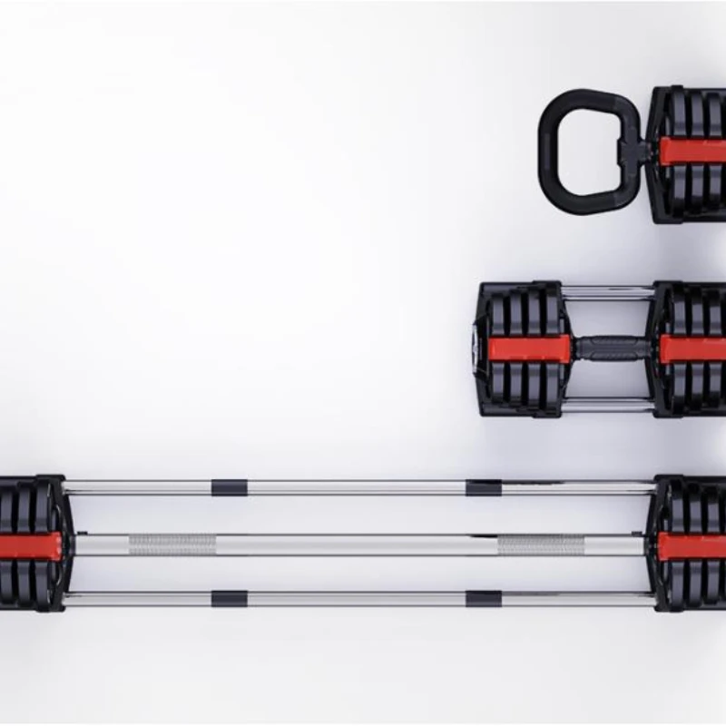 3 in 1 gym adjustable weights set adjustable dumbbell kettlebell and barbell