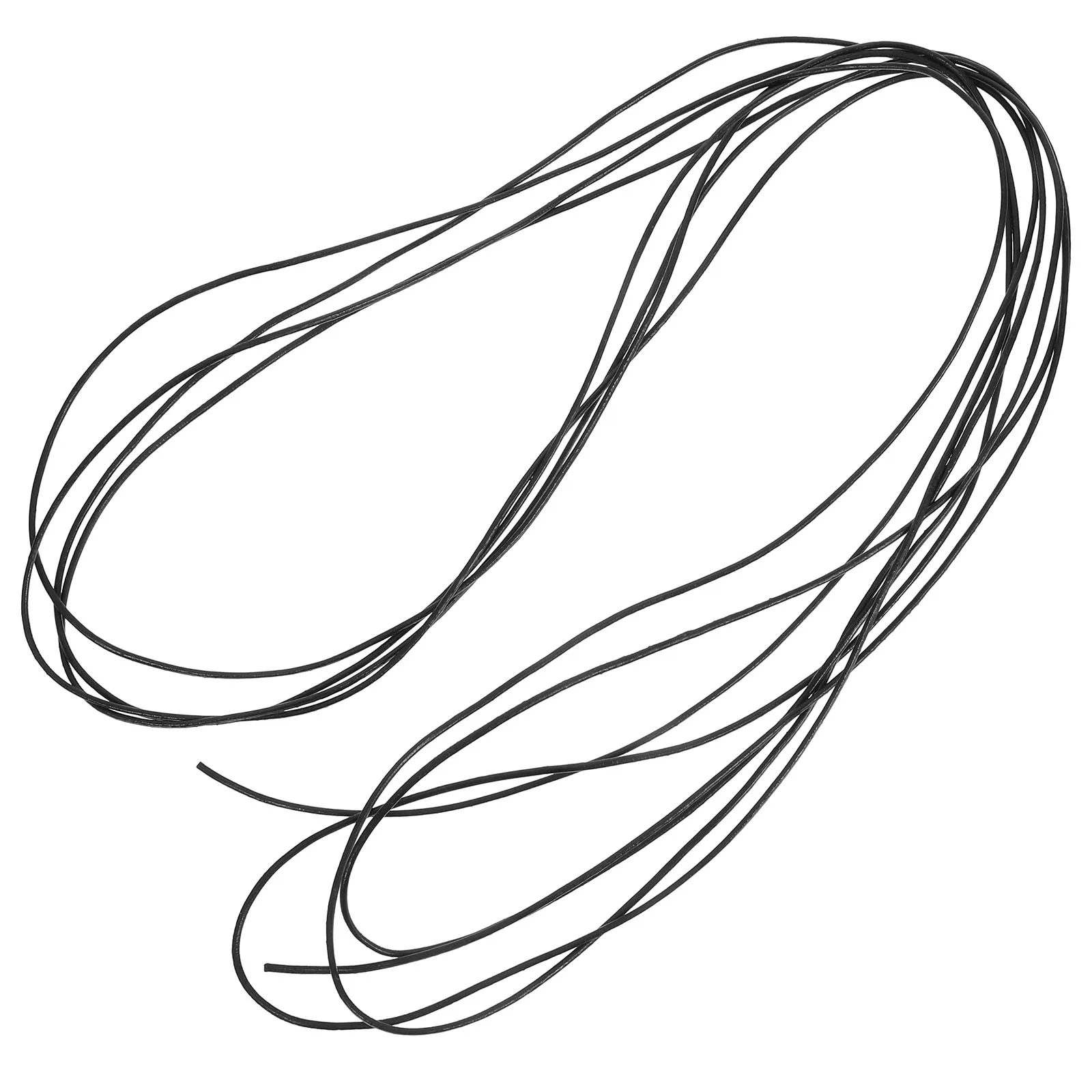 

Cowhide Rope Accessories 5M Roll Necklace Cords Round DIY Craft Braided Jewelry Making Strong Material Soft Smooth Bracelet