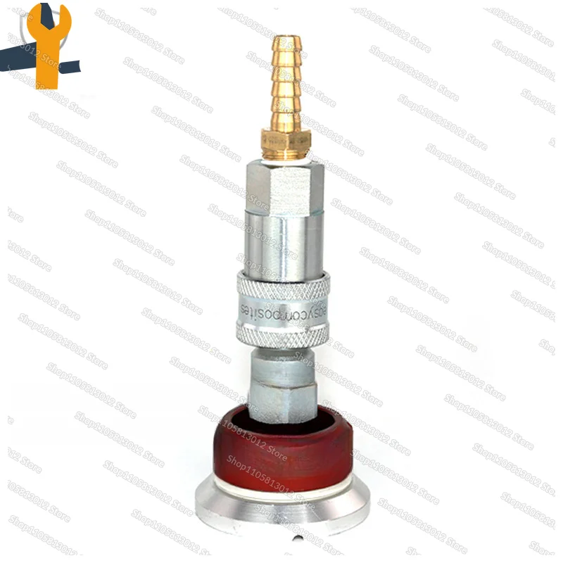 Vacuum nozzle + quick connector VC200 + barb connector, suitable for prepreg autoclave process Recommended composite packaging