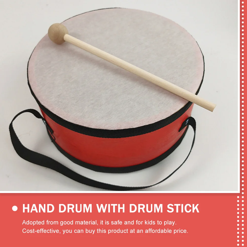 

Hand Drum Set Musical Instrument Safe Durable Easy Grasp Develop Hand Eye Coordination Fun Gift New Year