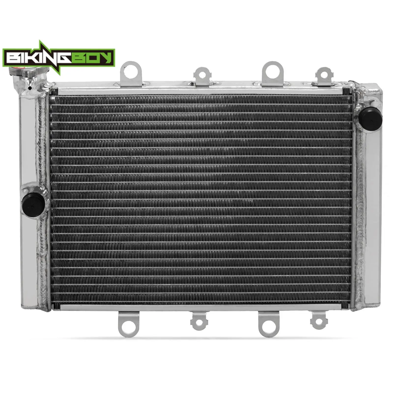 BIKINGBOY Engine Radiator Cooling Water Cooler For YFM700 Grizzly 700 15-25 Kodiak 700 16 17 18 19 20 21 22 23 24 25 4x4 FI EPS