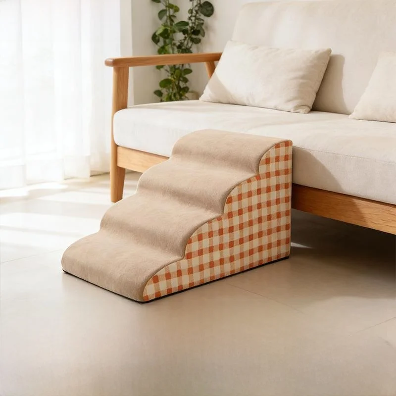 

Pet Dog Stairs Climbing Sponge Steps Bed Step Ladder Small Dogs Dogs Cute Pad for Dogs Cats Home Supplies Four Seasons