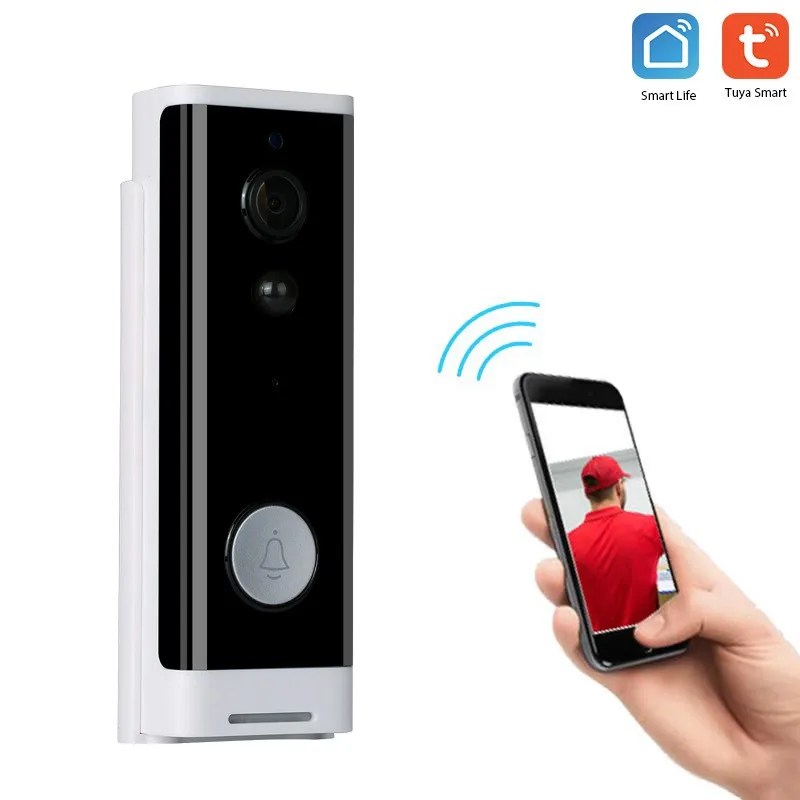 TY-L2 Tuya Smart Wireless Video Intercom Mobile Phone Remote Camera Infrared Night Vision Wifi Doorbell
