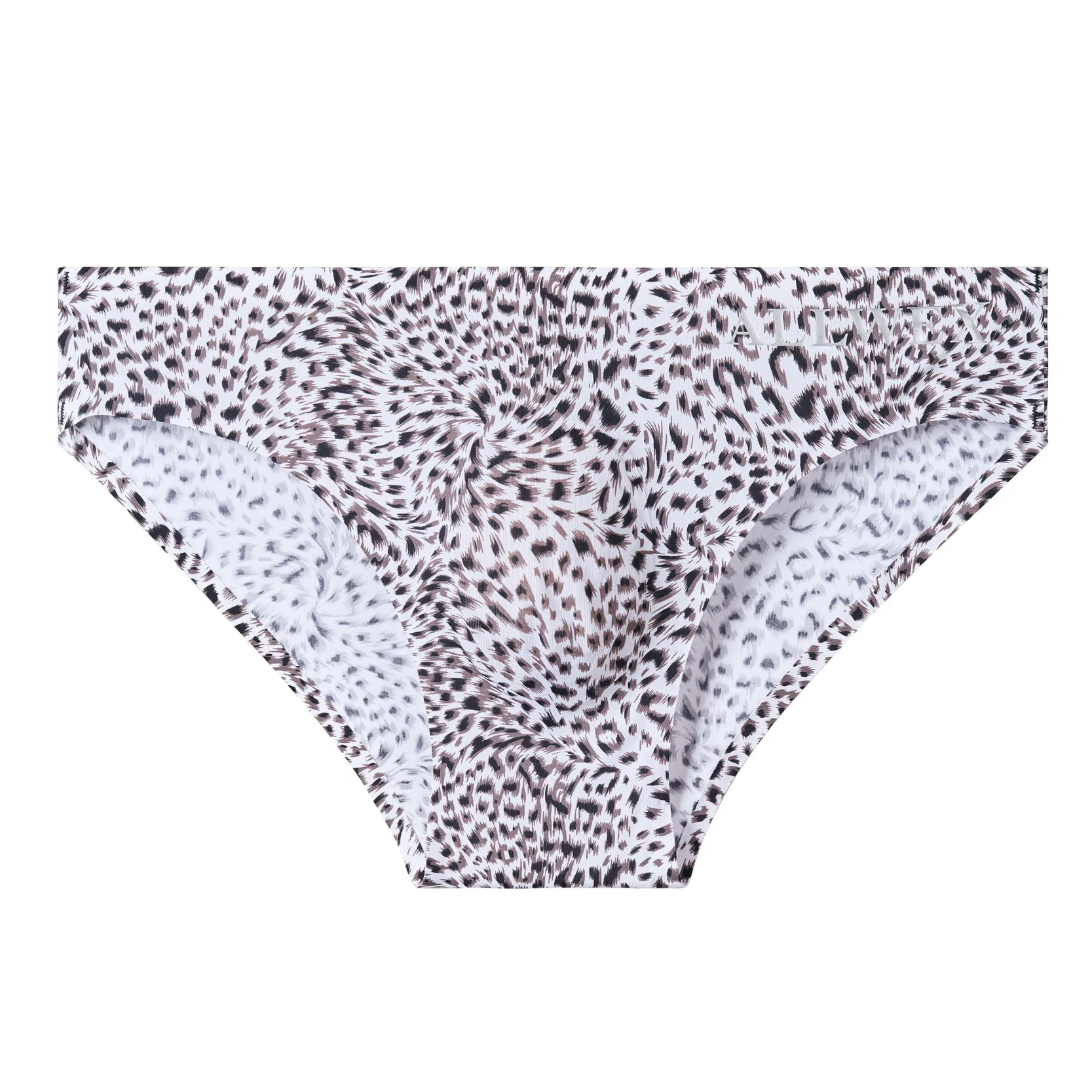 Leopard Print Bikini Briefs for men Seamless Low Rise Yoga Breathable Underwear Youth Fashion U-convex Pouch Sports Underpants