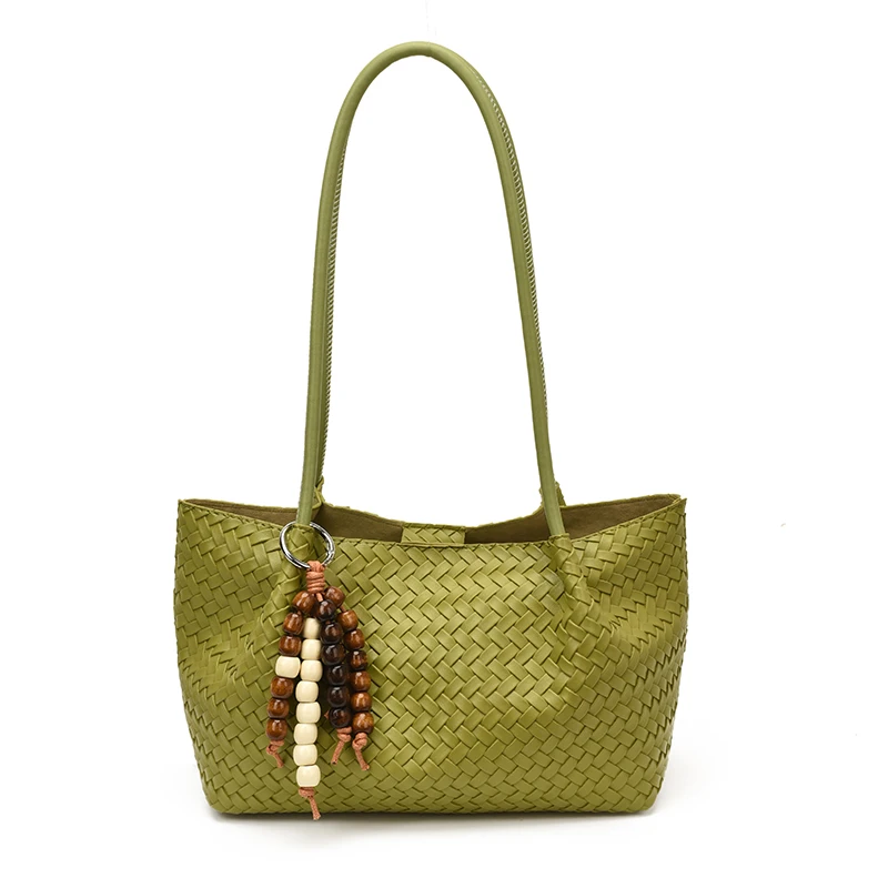 

Best High-End Diaper Bag, Fashionable Textured Leather Purse, Luxury Solid Color Messenger Shoulder Bag For Ladies Daily Use