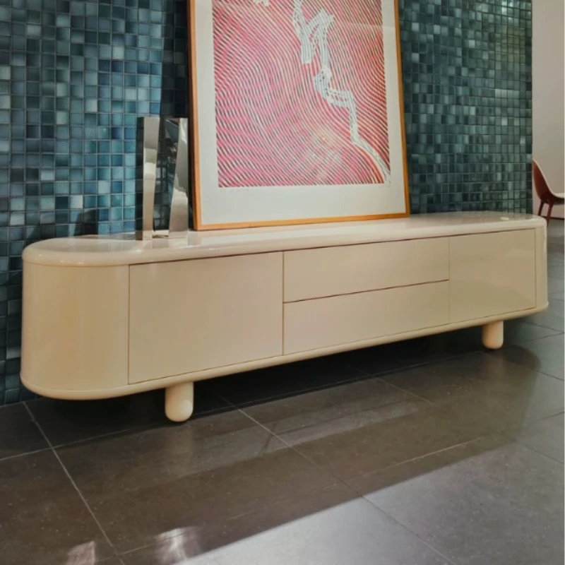 

Unique High Modren Tv Cabinet Decoration Design Luxury Apartments Tv Stand Display Space Saving Mesa Para Televisor Furniture