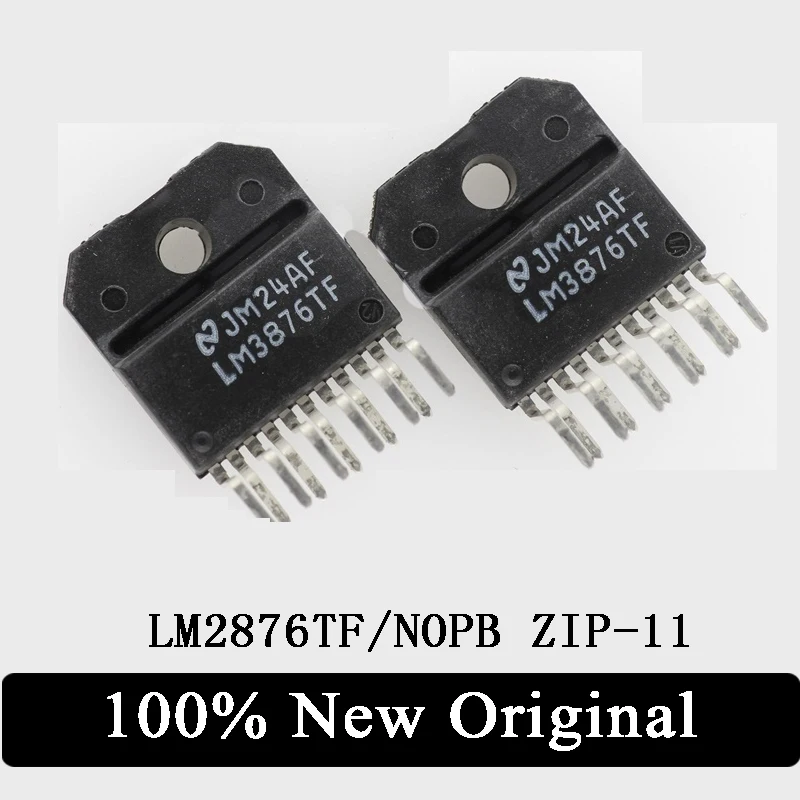 10-100Pcs 100% New Original LM2876TF NOPB ZIP-11 LM2876T audio amplifier Semiconductor Audio Amplifier IC Chip for PCB arduino