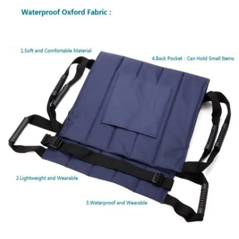 Wheelchair auxiliary mat stair transportation mobile plate wheelchair cushions wheelchair patients Oxford cloth products